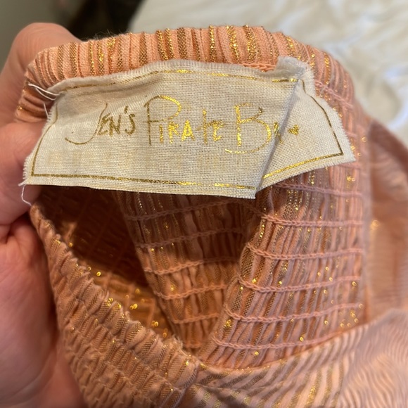 NWOT Jen’s Pirate Booty High Desert Palm Leaf corset - Picture 6 of 7